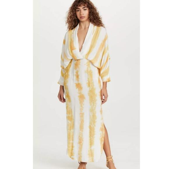 SWF Plunge Dress Golden Hour Size XS - Picture 1 of 9